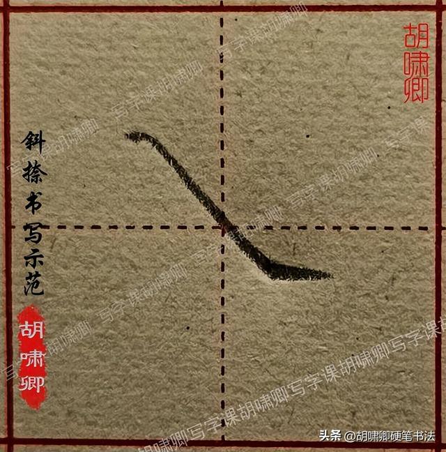 练字必备！20个基本笔画书写要点