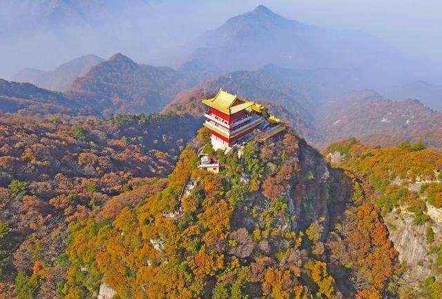 西安南五台美景如画