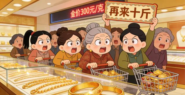 金价疯涨后要暴跌?中国大妈喊话资本:来就买光!