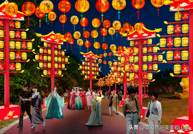 以梦为马 驰骋无疆 2026贵阳观山湖灯会庙市2月10日璀璨亮灯！