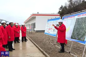 “气化庆阳”工程建设现场推进会议在甘肃宁县召开图片