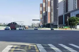 未央区兴隆社区旁两条道路正式通车图片