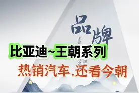 比亚迪王朝系列车型太多？别担心挑不到心头好，呕心沥血整理好了图片