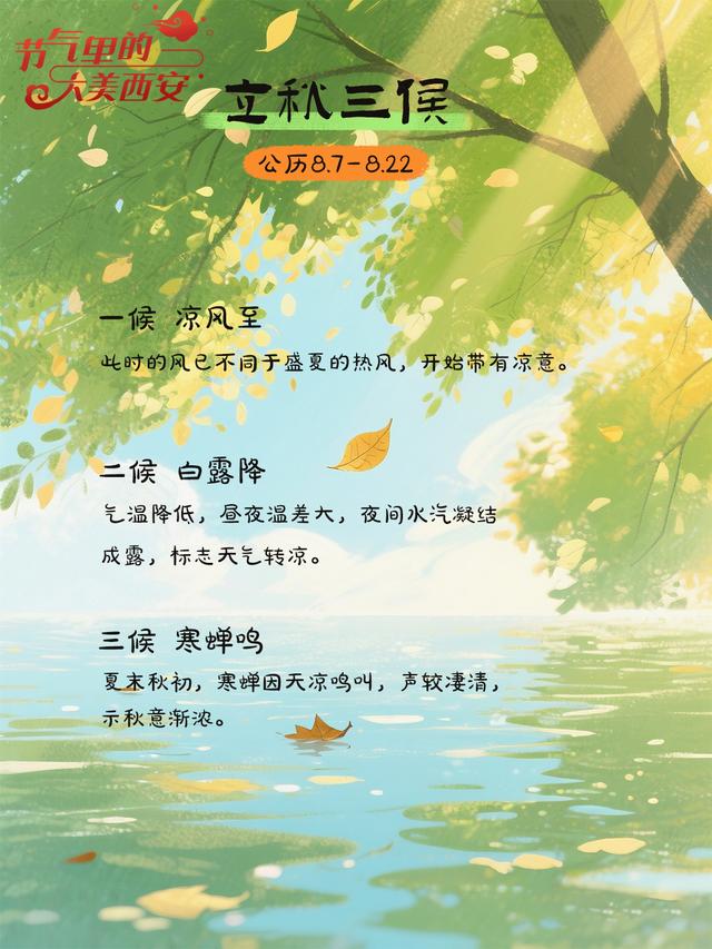 节气里的大美西安 | 今日立秋 从“盛放”到“秋藏”的诗意转场