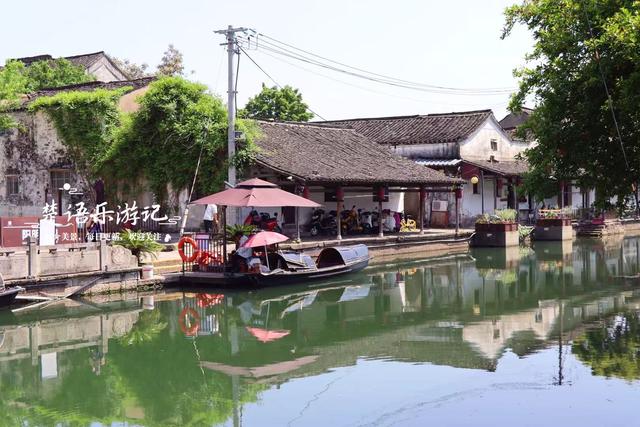 浙江绍兴这条历史街区很低调，但水乡风情浓郁，苦楝花美不胜收