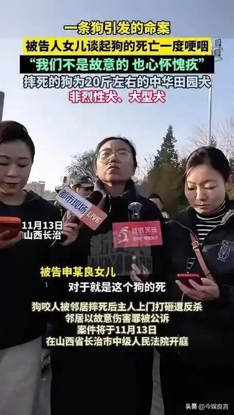 狗主人被反杀案开庭，9人闯门打砸，妻子后悔冲动	，更多细节披露