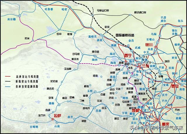 甘藏铁路已成历史，海藏铁路取代甘藏铁路