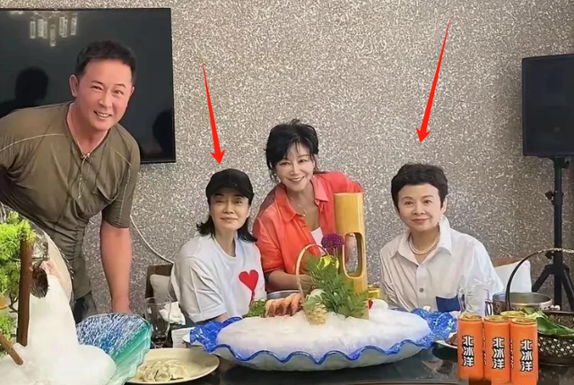 62岁毛阿敏与63岁董文华罕见同框！一个豪门守寡，一个风采依旧