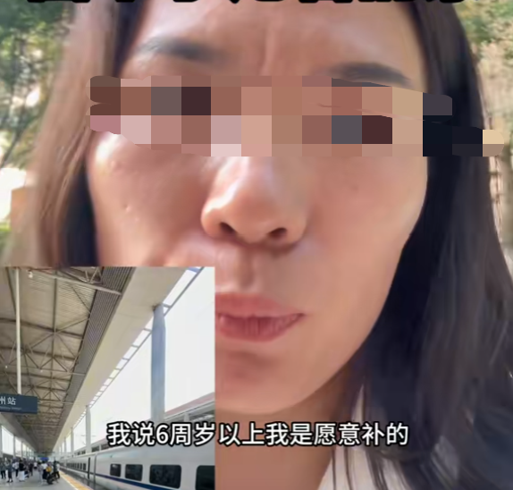 四娃妈拒绝补票后续：咬死不认错，央视一锤定音，列车员太无辜