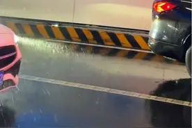 开元隧道出现漏水？相关部门：山体积水所致，已紧急抢修图片