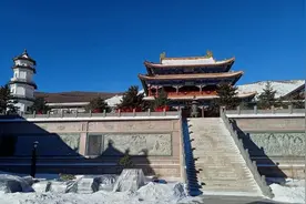 2023年冬天，五台山大圣竹林寺，我的第一次佛七！图片