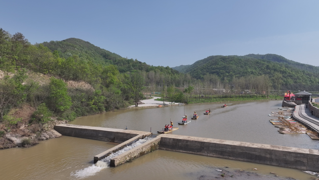 央视聚焦随县！淮河竹筏漂一筏跨两省解锁春日文旅新玩法
