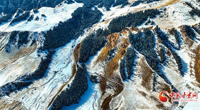 陇拍客丨雪落祁连山 壮美入画来