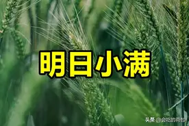 明日小满，牢记：一不去，二要懂，三不做，四要吃，为盛夏做准备图片