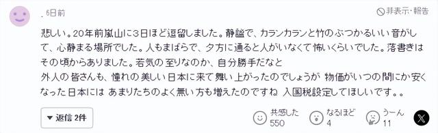 日本网红打卡地快被外国游客 “霍霍” 没了？京都岚山被逼砍竹林！