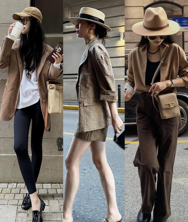 秋冬穿大地色怎么叠？3种风格教程，新手也能学会