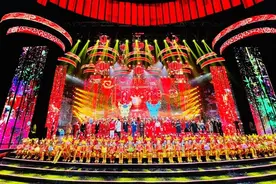 春晚的四十年图片