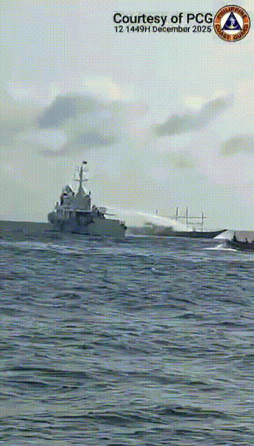 疯狂！菲人员持刀威胁中国海警，最终自食恶果，导致“三人受伤”