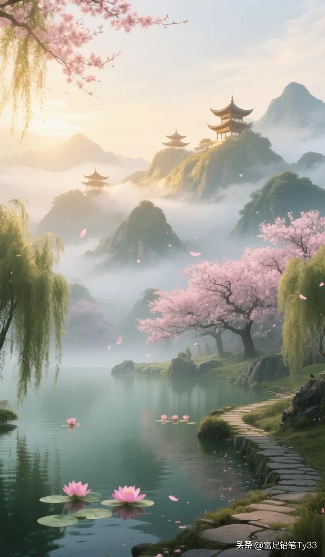 寻梦山水：楼阁烟云中的诗意栖居！