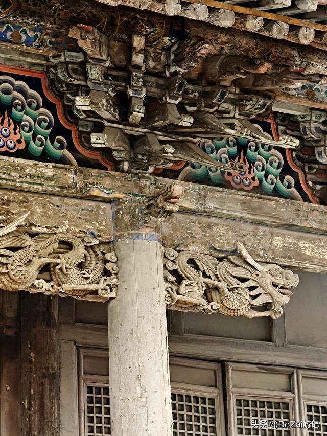 晋中介休冷门神寺，关帝庙，清代木雕惊艳时光