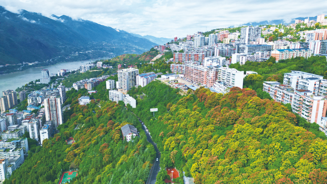 巫山：秋日巫峡 斑斓画卷