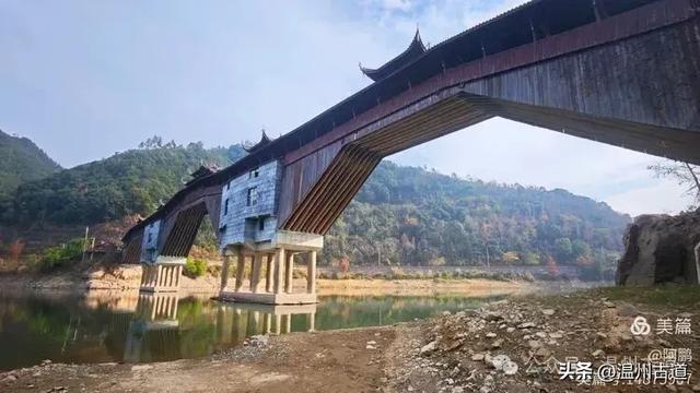 两毁两建，三廊相连，这座全国最长的木拱廊桥‌，就在温州！