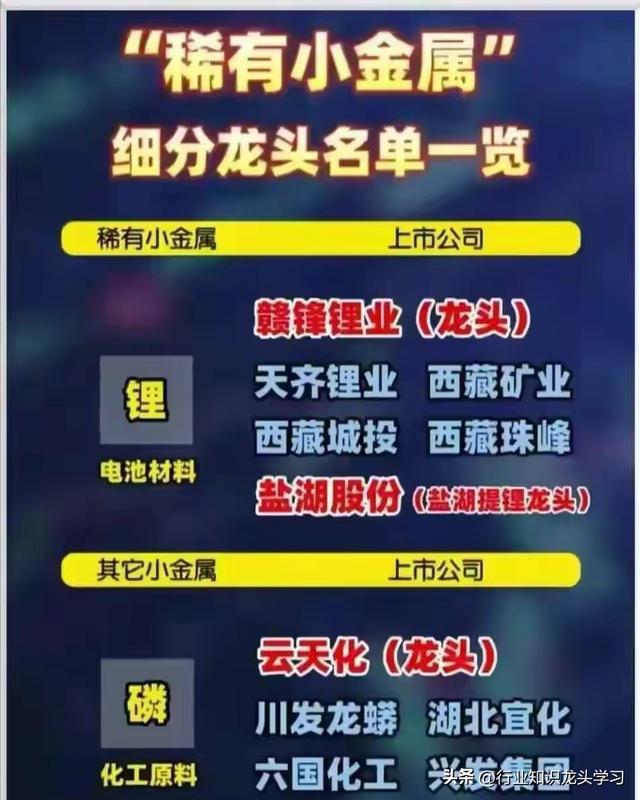 值得珍藏：稀有小金属+AI产业链巨头+国产芯片+机器人+脑机接口等