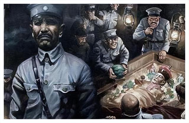 1928年，慈禧尸体被孙殿英的士兵侮辱后，尸体上为何长满白毛？