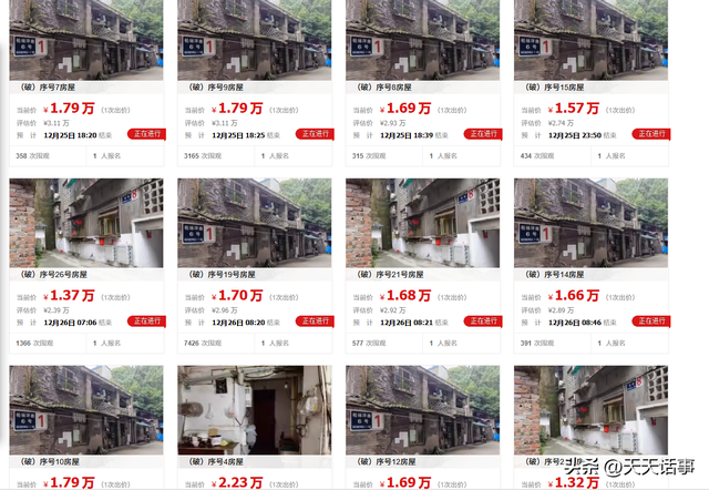 泸州市一套42㎡老房子拍卖，被人捡漏17926元就买下