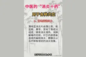 中医秘籍：揭秘‘消炎十药’，告别各种炎症烦恼！图片