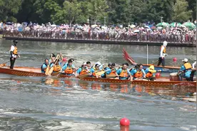 龙舟竞渡、玩转非遗……端午节郑州这场龙舟大赛“很有料”图片