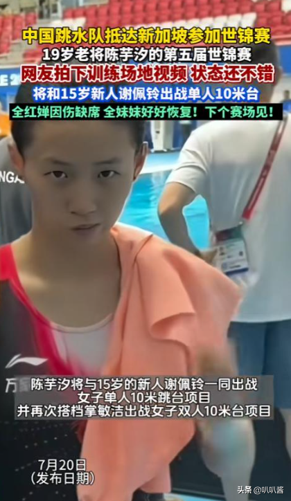 周继红四字评价陈芋汐，离了全红婵的她依旧风光，一番话尽显格局