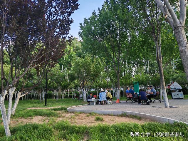 泰山脚下一座无废城市公园，东临“泰安曼哈顿”，斥资4700万打造