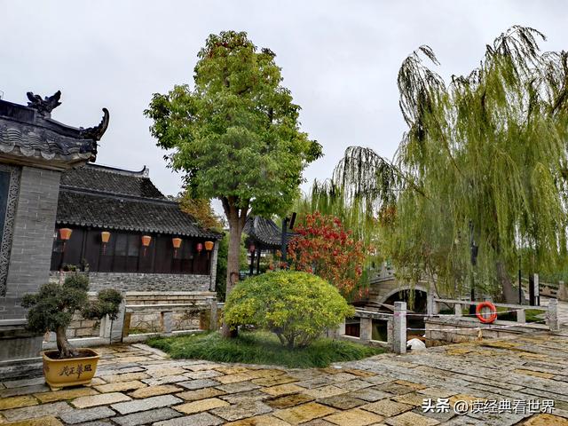 江苏盐城东台市的西溪古镇