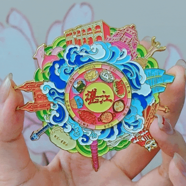 追海豚、赏海景、吃美食…湛江手信冰箱贴带您「玩转湛江」！