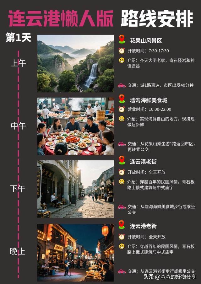 连云港3日游全攻略