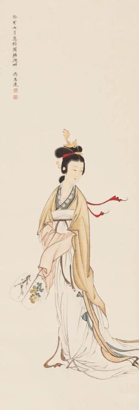 她嫁给老师	，独自抚养4个继子，62岁临摹作品被评为故宫一级文物