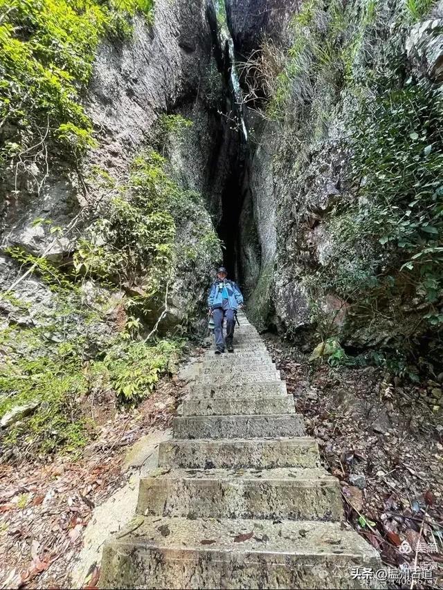 藏于浙江5A景区内有一处“十里铁甲龙”,洞穴众多形态奇特