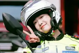 网红女警“兔子警官”被撞进了医院？杭州交警回应图片