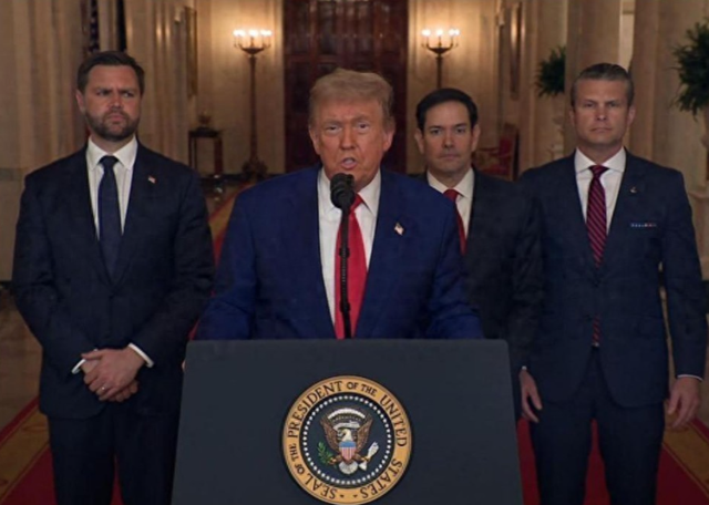 当不成总统了？承认自己或将下台，命令美军深夜出动，或不宣而战