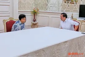 多次报道柬埔寨园区！资深记者获释后，与洪玛耐相谈甚欢图片