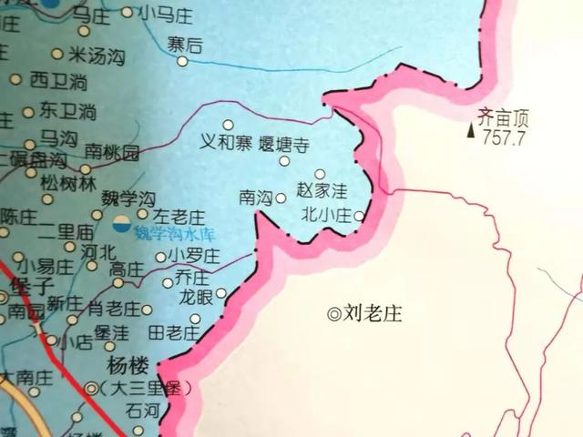 什么叫层林尽染？马谷田镇义和寨东边的堰塘寺告诉您！