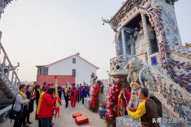 湄洲妈祖圣像安座天津瓷艺园 北方妈祖文化再填新地标