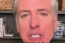 新仇旧怨！前妻要给老特当儿媳，今加州州长纽森因关税叫板特朗普图片