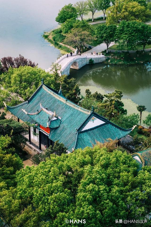 上龟山，下晴川，山水之城，快活自在
