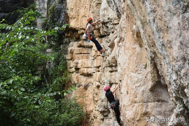 “赛动黔景”2025“岩旅贵州”攀岩周自然岩壁攀岩在六盘水举行