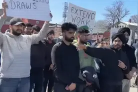 大批印度留学生签证被吊销, 拒签率暴涨! 印度博主: 加拿大太危险!图片