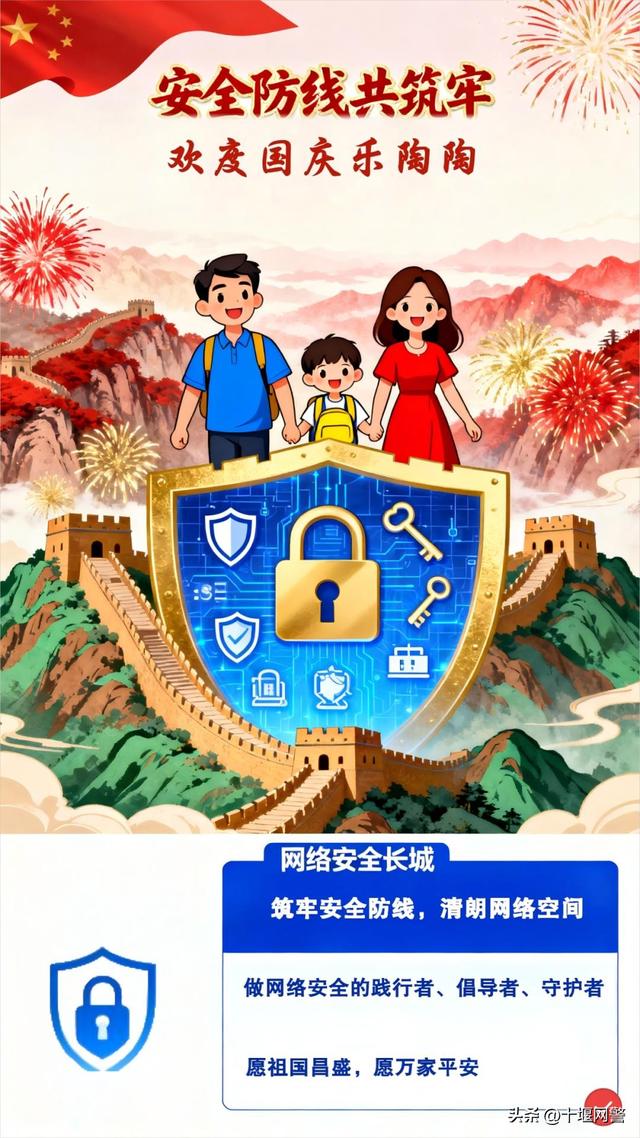 网警国庆特辑|欢度国庆佳节，勿忘网络安全