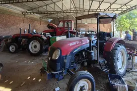 致富路上的得力伙伴－东方红拖拉机图片