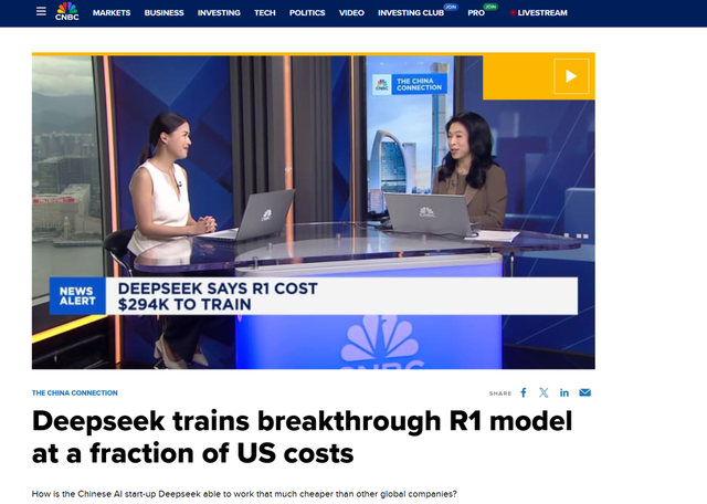 AI 不再是“烧钱游戏”：DeepSeek 给行业上了一课